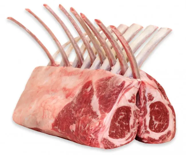 03.01.001.036 Carne Cordero Lamb Rack Frenched Uruguayo0