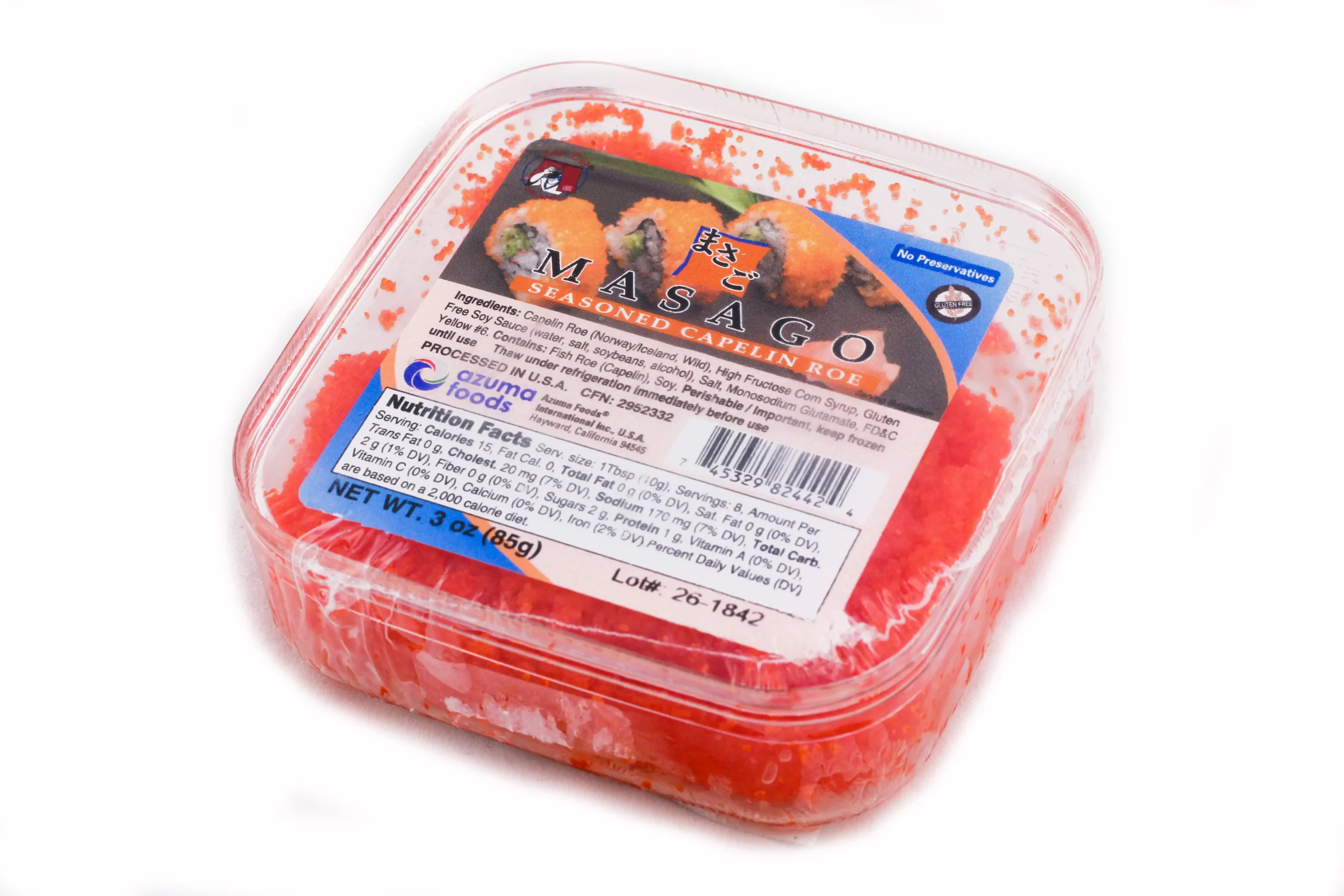 15.01.001.033 Caviar Masago Orange 3 oz